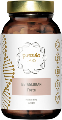 Puravia LABS Betaglukan Forte 60 kapslí