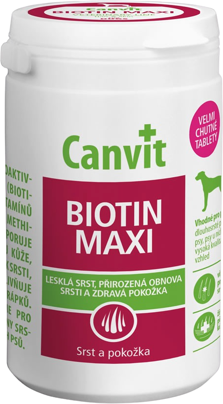 Canvit Biotin Maxi pro psy 230 g