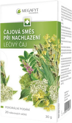 Megafyt Čajová směs při nachlazení 20 sáčků