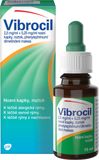 Vibrocil 2,5mg/ml+0,25mg/ml, nosní kapky při léčbě rýmy 15 ml