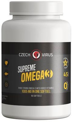 Czech Virus Supreme Omega 3 90 tobolek