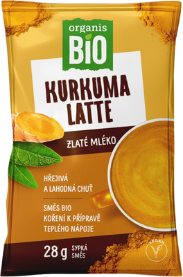 Organis Kurkuma latte BIO 28 g