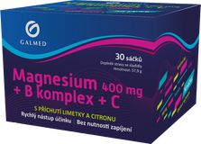 Galmed Magnesium 400 mg + B komplex + C sáčky 30 ks