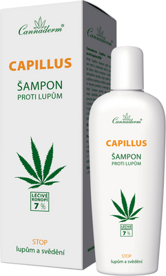 Cannaderm Capillus šampon proti lupům 150 ml
