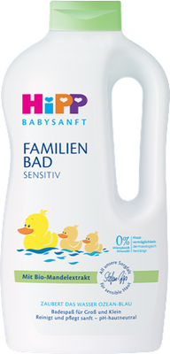 HiPP Babysanft rodinná koupel Sensitiv 1000 ml