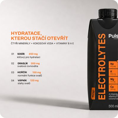 Pulse Performance Electrolyte Drink mango 500 ml
