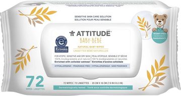 Attitude Vlhčené ubrousky pro citlivou pokožku 72 ks