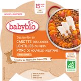 Babybio vepřové maso s čočkou 260 g