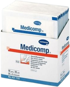 Hartmann Kompres Medicomp sterilní 7.5 x 7.5 cm