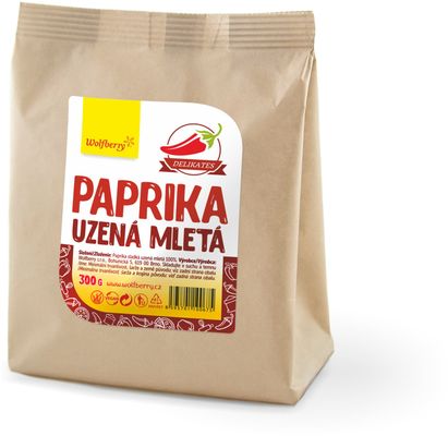 Wolfberry Paprika sladká uzená mletá 300 g