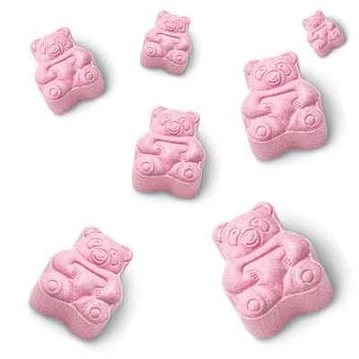 Jamieson Vitamín D3 Kids 400IU tablety na cmúľanie s príchuťou jahody pre deti