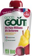 Good Goût BIO Hruška Williams s červenou řepou 120 g