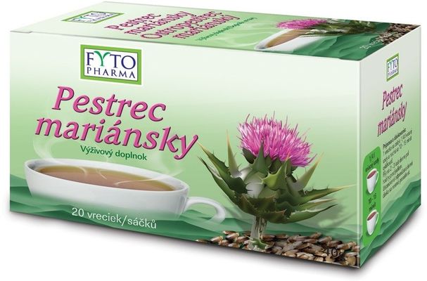 Fytopharma Ostropestřec mariánský sáčky 20 ks