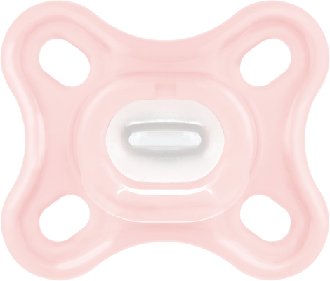 MAM Dudlík COMFORT 0-3, box růžový