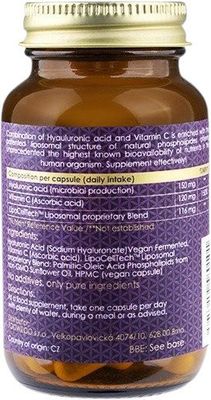 Naturlabs Kyselina hyaluronová + Vitamin C liposomální 30 kapslí
