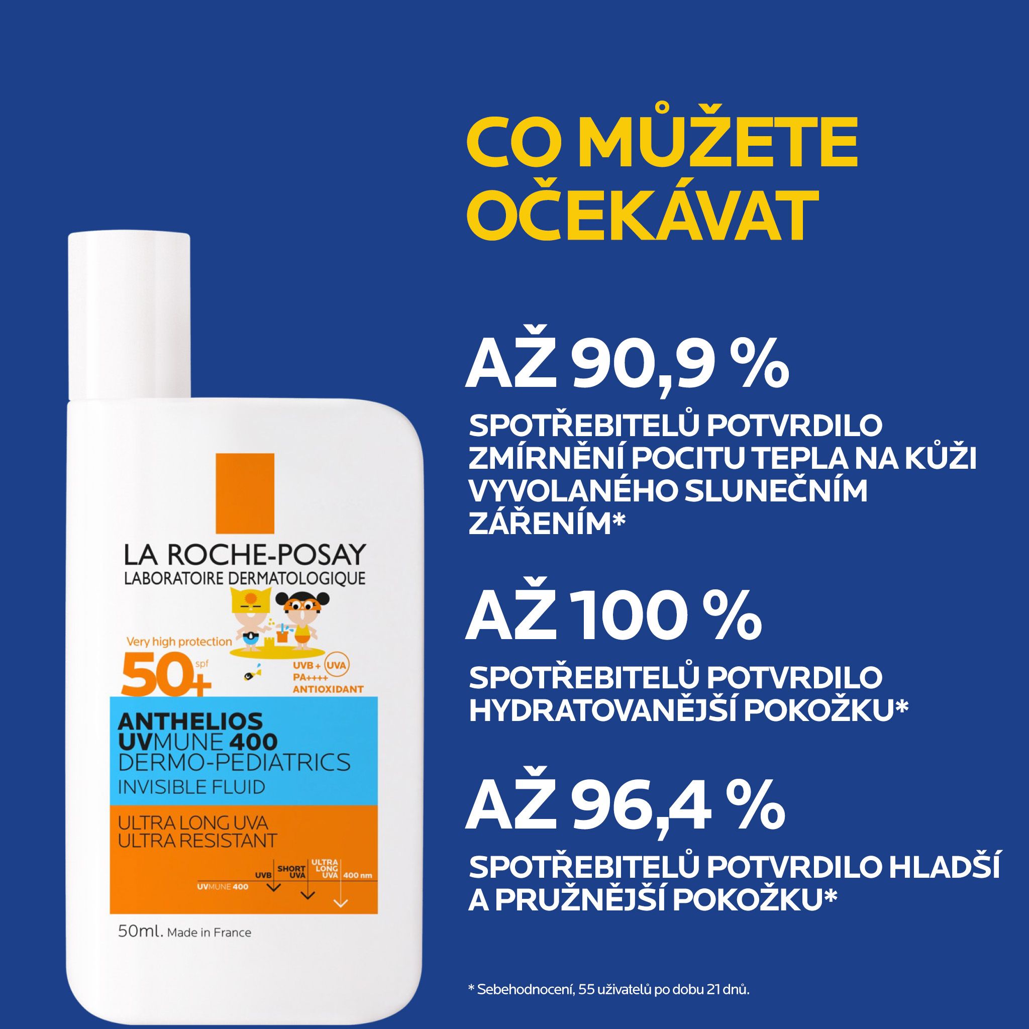 La Roche-Posay Anthelios UVMUNE 400 Dermo-pediatrics ultralehký fluid SPF50+ 50 ml