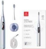 Oclean X Pro Digital Silver sonický kartáček, stříbrný