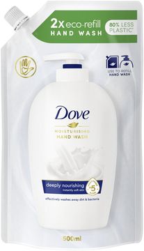 Dove Deeply Nourishing Tekuté mýdlo náhradní náplň 500 ml