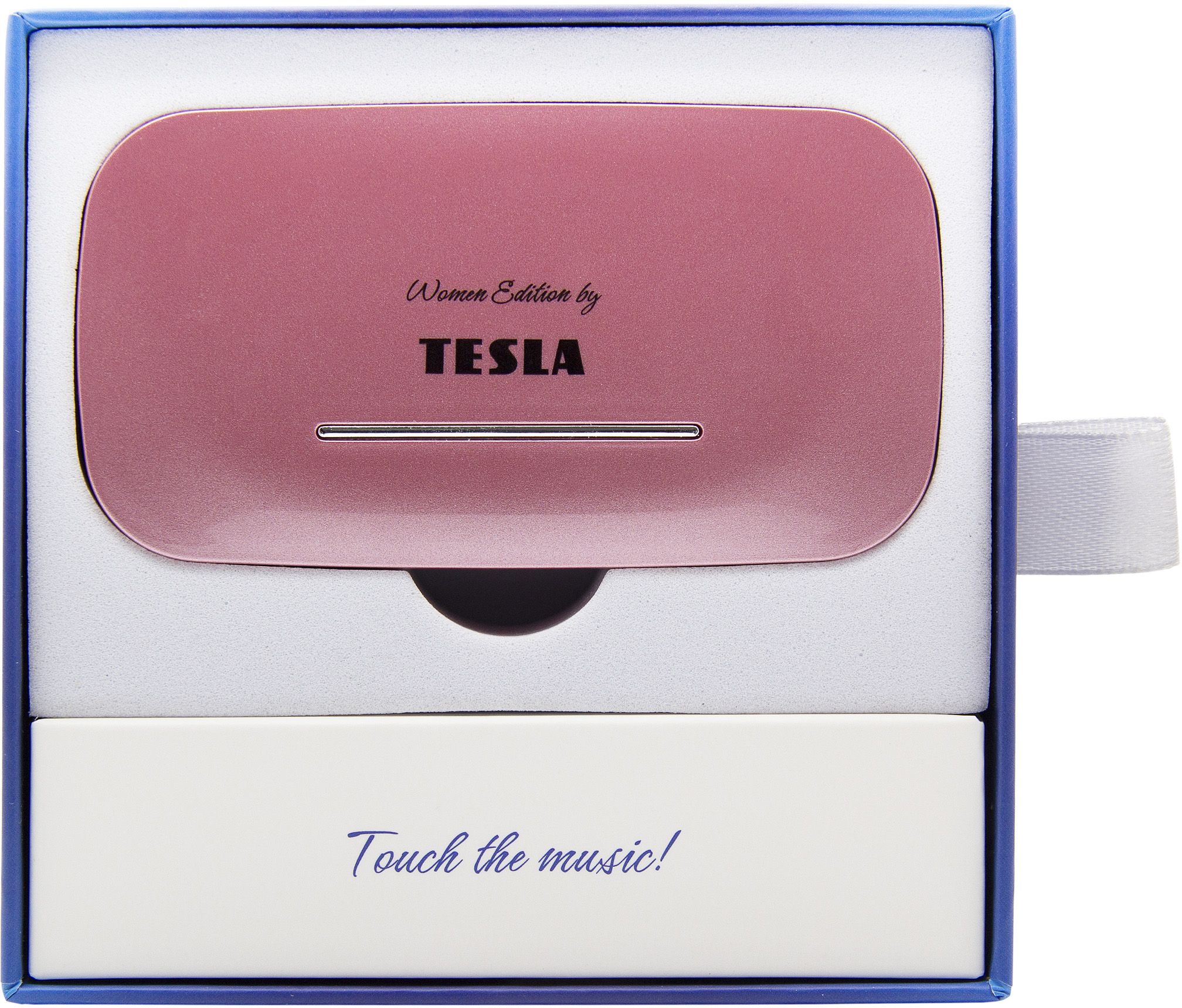 Tesla Sound EB20 - bezdrátová Bluetooth sluchátka (Pearl Pink)