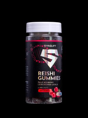 Swaglift Reishi gummies s příchutí brusinky 60 ks