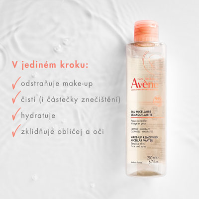 Avène Micelární voda na odlíčení 400 ml