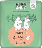 Moomin baby 4 Maxi 7–14 kg, eko pleny 42 ks