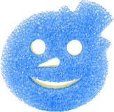 Scrub Mommy Sněhulák limitovaná edice
