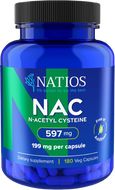 Natios NAC N-Acetyl Cysteine 597 mg 180 kapslí