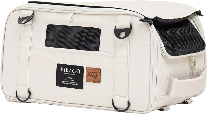 FIKAGO Nosič cestovní pro psy a kočky Truffle Creamy Cloud