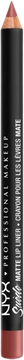 NYX Professional Makeup Suede Matte Lip Liner Konturovací tužka na rty - Cannes 1 g