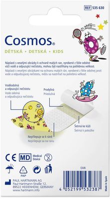 Hartmann COSMOS Rychloobvaz dětský (Kids) 6 cm x 1 m 10 ks