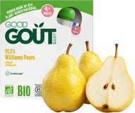 Good Goût BIO Hruška 4 x 85 g