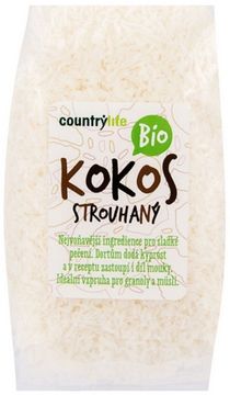 Country Life Kokos strouhaný BIO 200 g