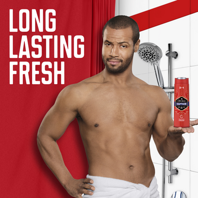 Old Spice Sprchový gel a šampon Captain s tóny santalového dřeva a citrusů 400 ml