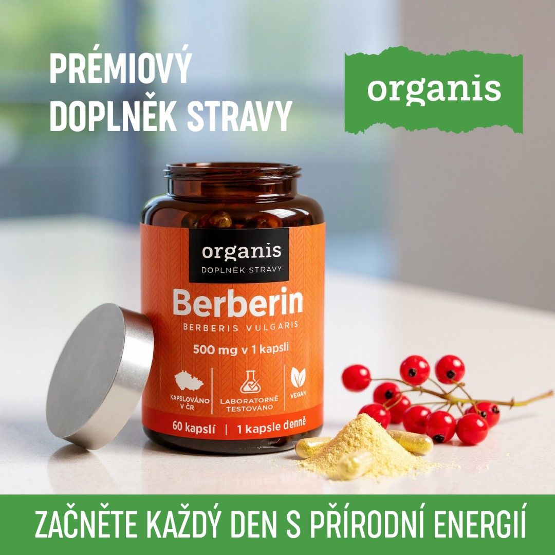 Organis Berberin 30 kapslí