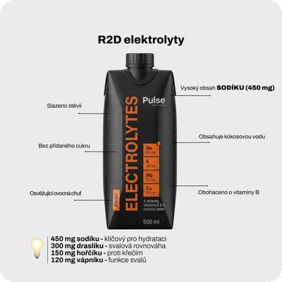 Pulse Performance Electrolyte Drink mango 500 ml