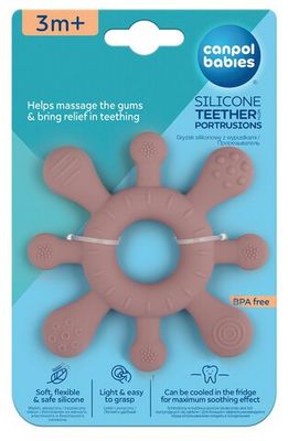 Canpol babies Kousátko silikonové Hvězdice