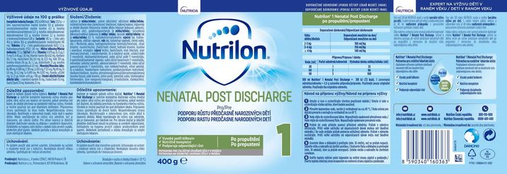 Nutrilon 1 Nenatal Post Discharge 400 g