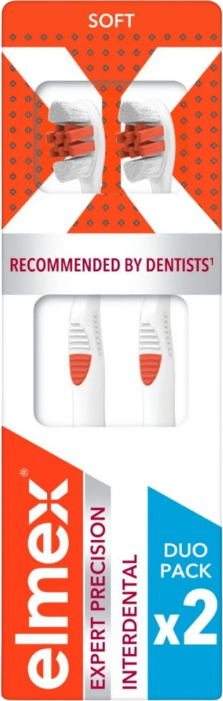 Elmex Zubní kartáček Expert Precision Interdental 2 ks