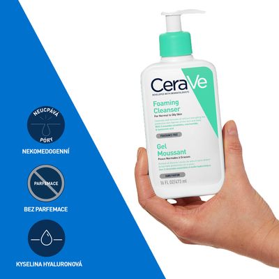 CeraVe Čisticí pěnící gel 236 ml