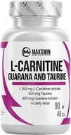 Maxxwin L-carnitine guarana taurine 90 kapslí