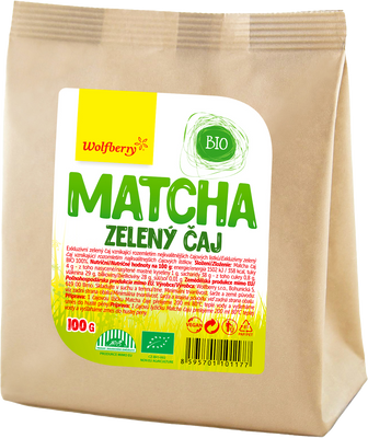Wolfberry Matcha čaj BIO 100 g