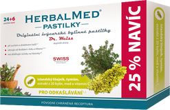 Dr.Weiss HerbalMed Islandský lišejník + tymián 30 pastilek