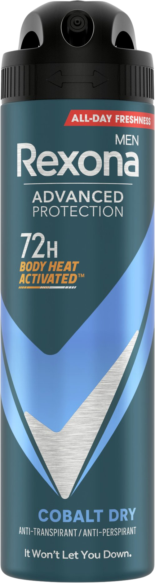 Rexona Men Cobalt Dry 72H Antiperspirant sprej 150 ml