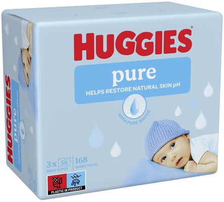 Huggies® Pure Triplo 3 x 56 ks