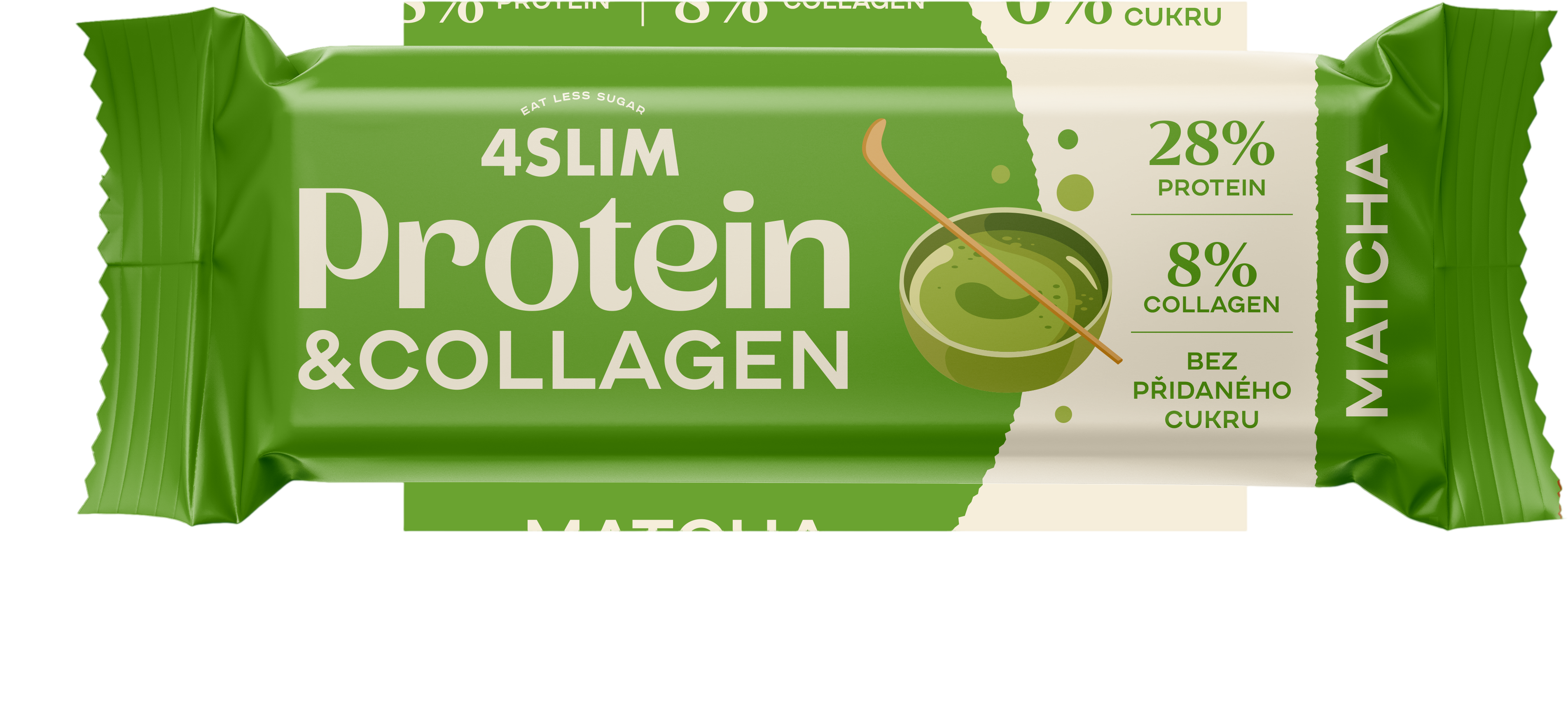 4Slim Protein & Collagen matcha 35 g