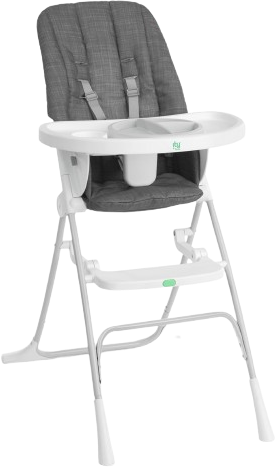 Ingenuity Židle jídelní skládací Sun Valley™ Grey, 6m+
