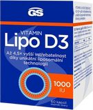 GS Vitamin Lipo D3 1000 IU 60 kapslí