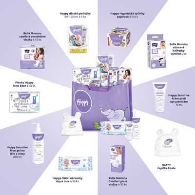 Bella Balíček porodnický Comfort XL