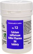Adler Pharma Nr.12 Calcium sulfuricum D6 400 tablet